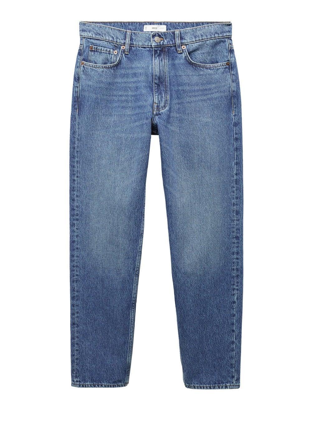 MANGO MAN - Bob straight-fit jeans dark blueMen Product Image