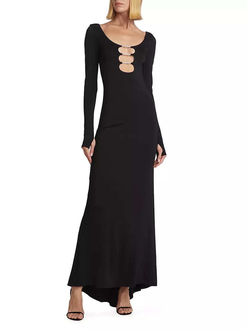 Kalena Jersey Cut-Out Maxi Dress Product Image