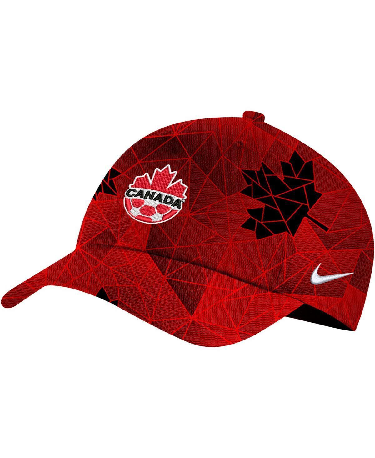 Womens Nike Red Canada Soccer Campus Adjustable Hat Product Image