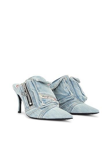 Diesel Venus Pocket Heel in Blue Product Image