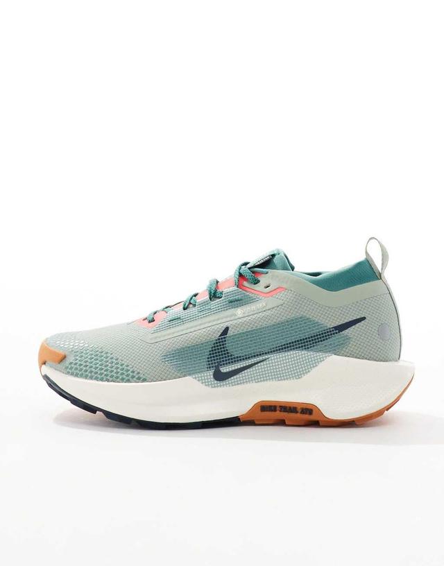 Nike Running ReactX Pegasus Trail 5 GORE-TEX sneakers in light blue Product Image