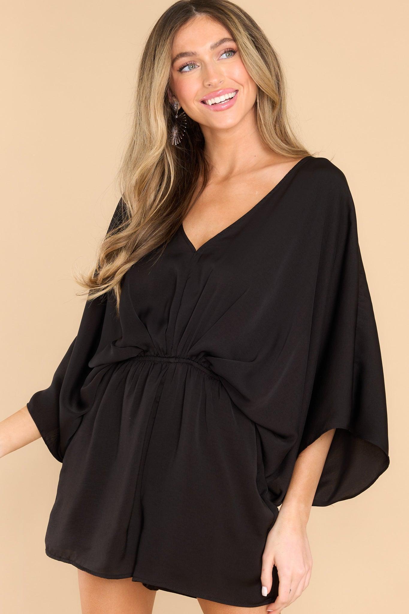 Everlasting Goddess Black Romper Product Image