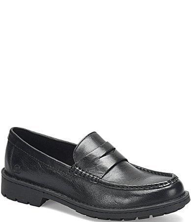 Born Mens Langley Leather Loafers Product Image