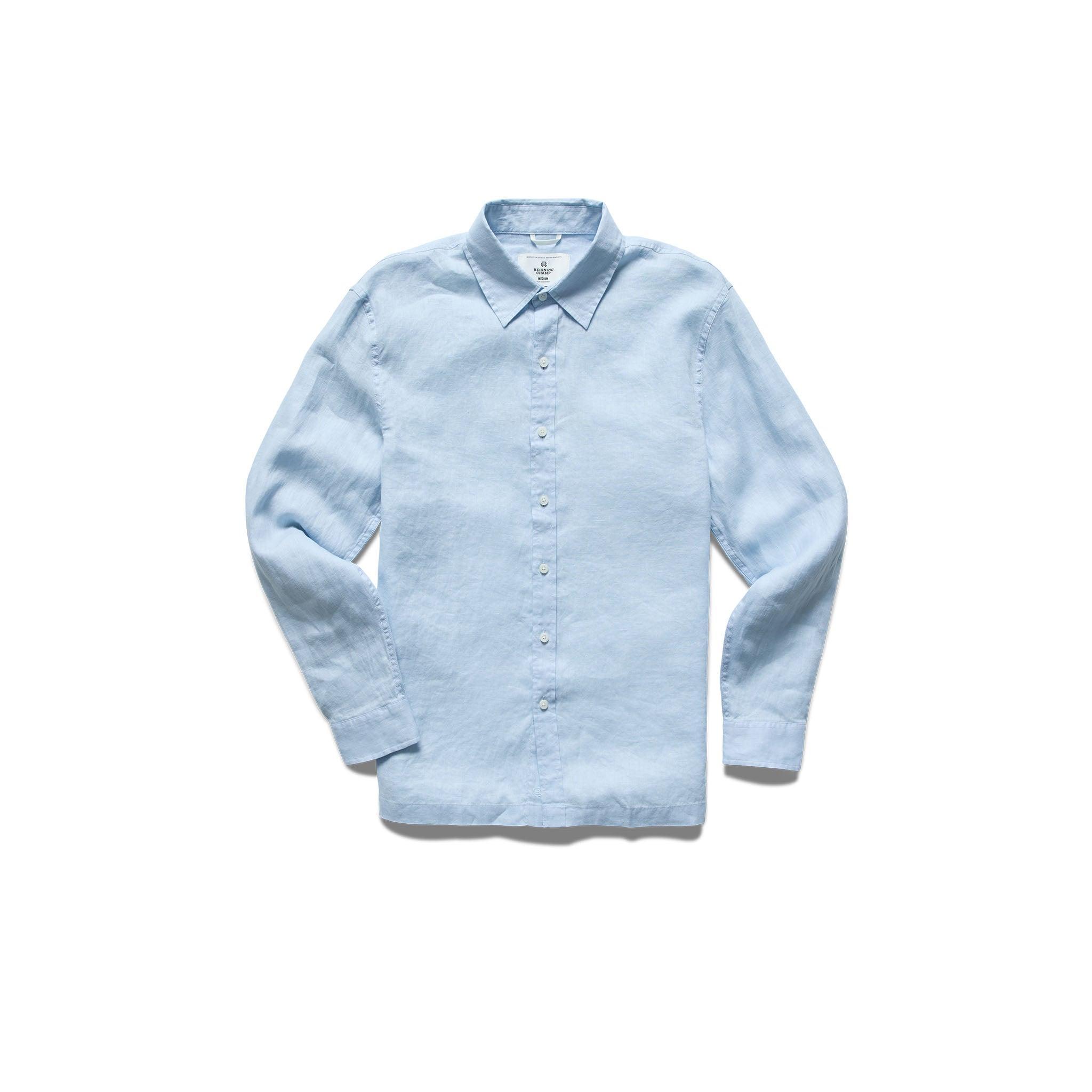 Linen Palermo Shirt Male Product Image