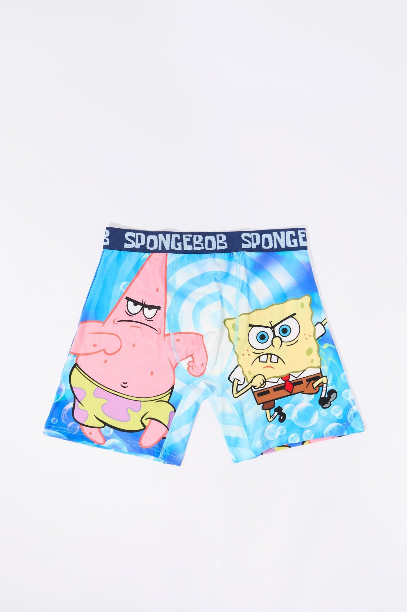 SpongeBob Print Boxer Brief Male Product Image