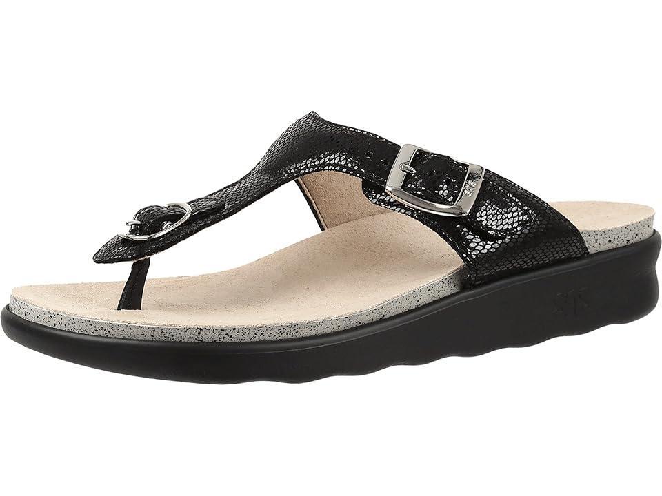 SAS Sanibel Comfort Thong Sandal Snake) Women's Shoes Product Image