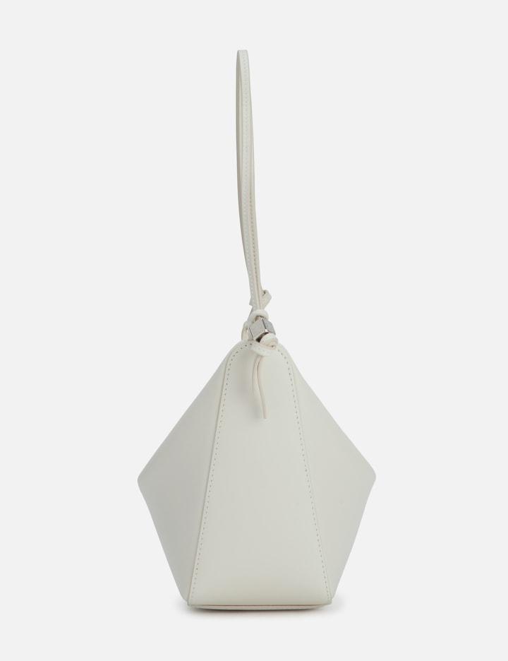 LOEWE Hammock Mini Leather Shoulder Bag In White Product Image