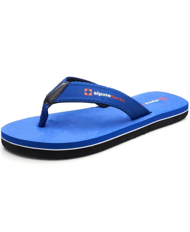 Alpine Swiss Mens Flip Flops Beach Sandals Eva Sole Lightweight Comfort Thongs Product Image