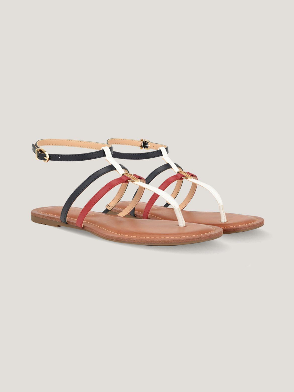 Tommy Hilfiger Women's Signature Stripe Ankle Strap Sandal Product Image