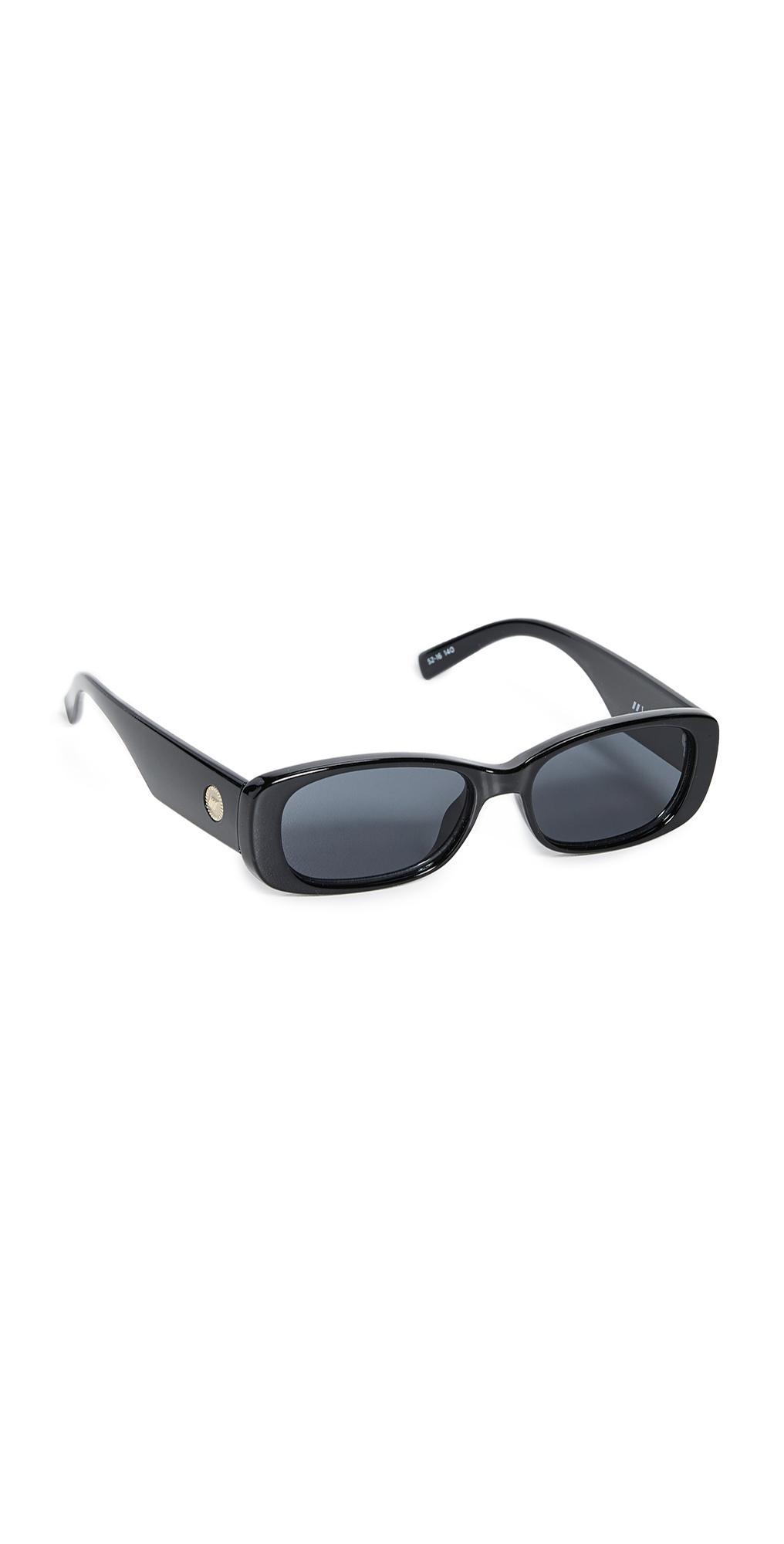 Le Specs Unreal! Sunglasses Matte Black Coal/Smoke Mono One Size Product Image