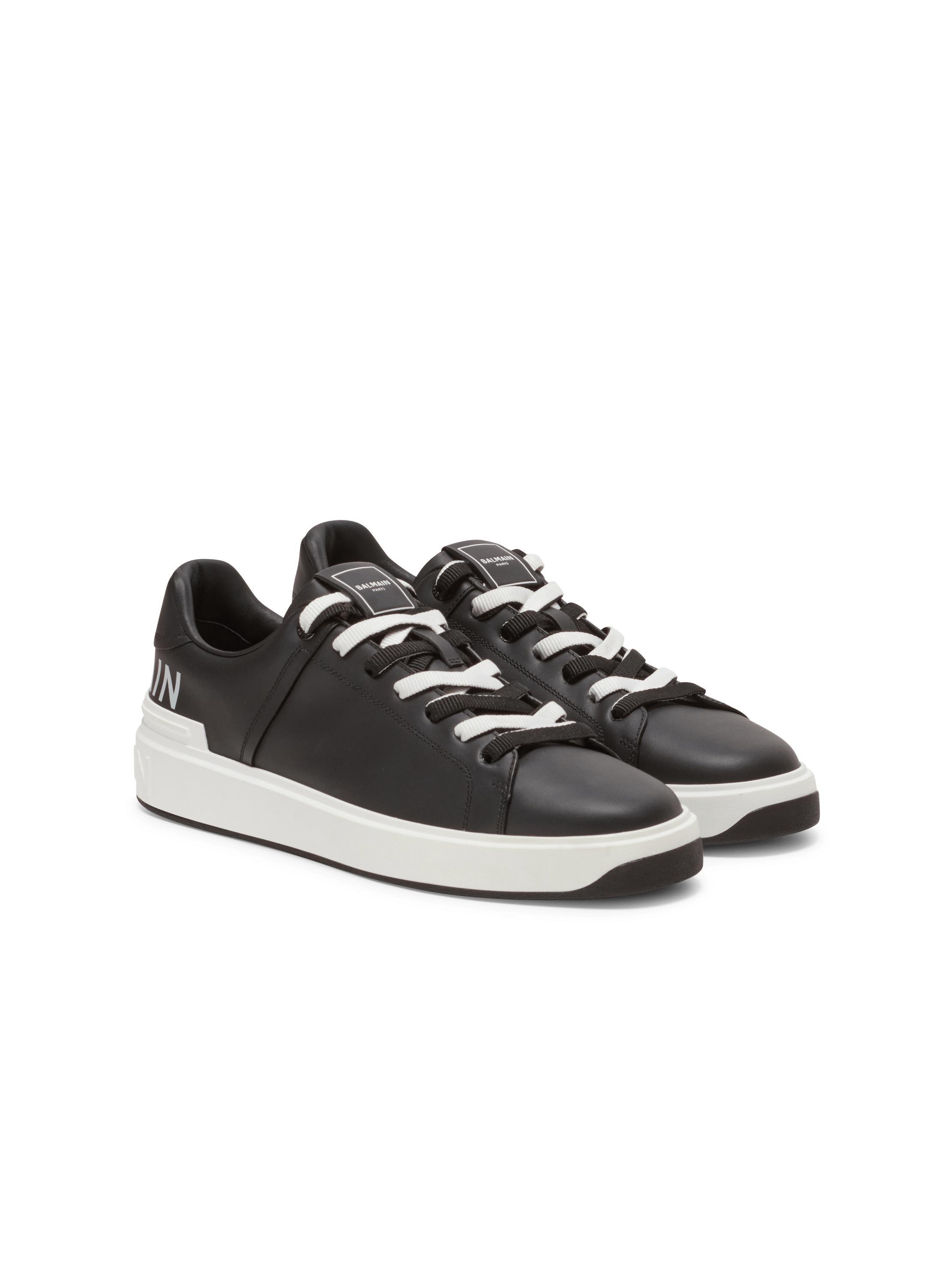 B-Court smooth leather sneakers Product Image