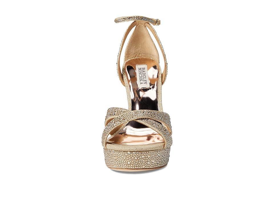 Badgley Mischka Collection Fizzy Ankle Strap Platform Sandal Product Image