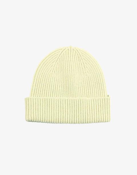 Merino Wool Beanie - Soft Yellow Product Image