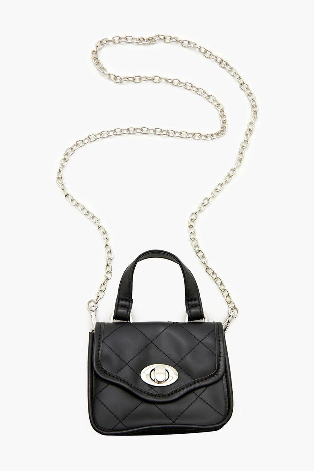 Quilted Faux Leather Crossbody Bag | Forever 21 Product Image