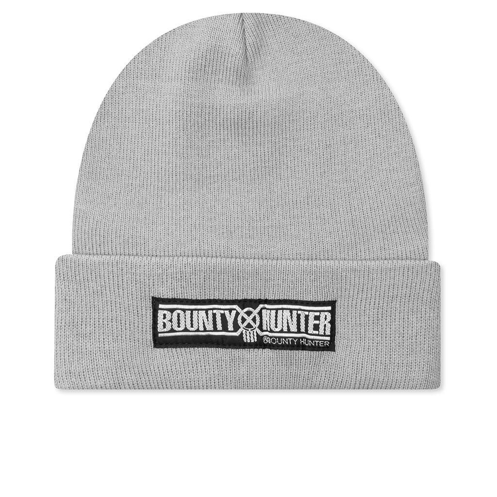 Logo Knit Cap - Grey Male Product Image