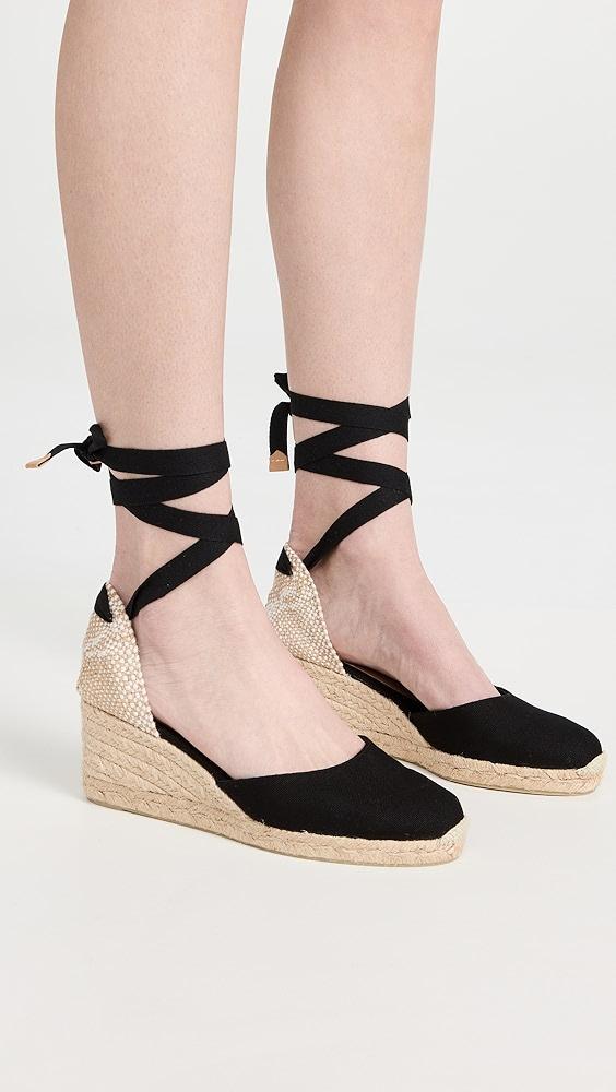 Castañer Carina Mid Wedge Canvas Espadrilles | Shopbop Product Image