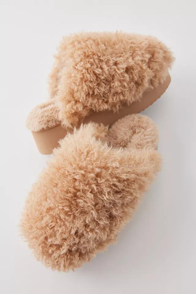 UO Faux Fur Platform Slipper Product Image