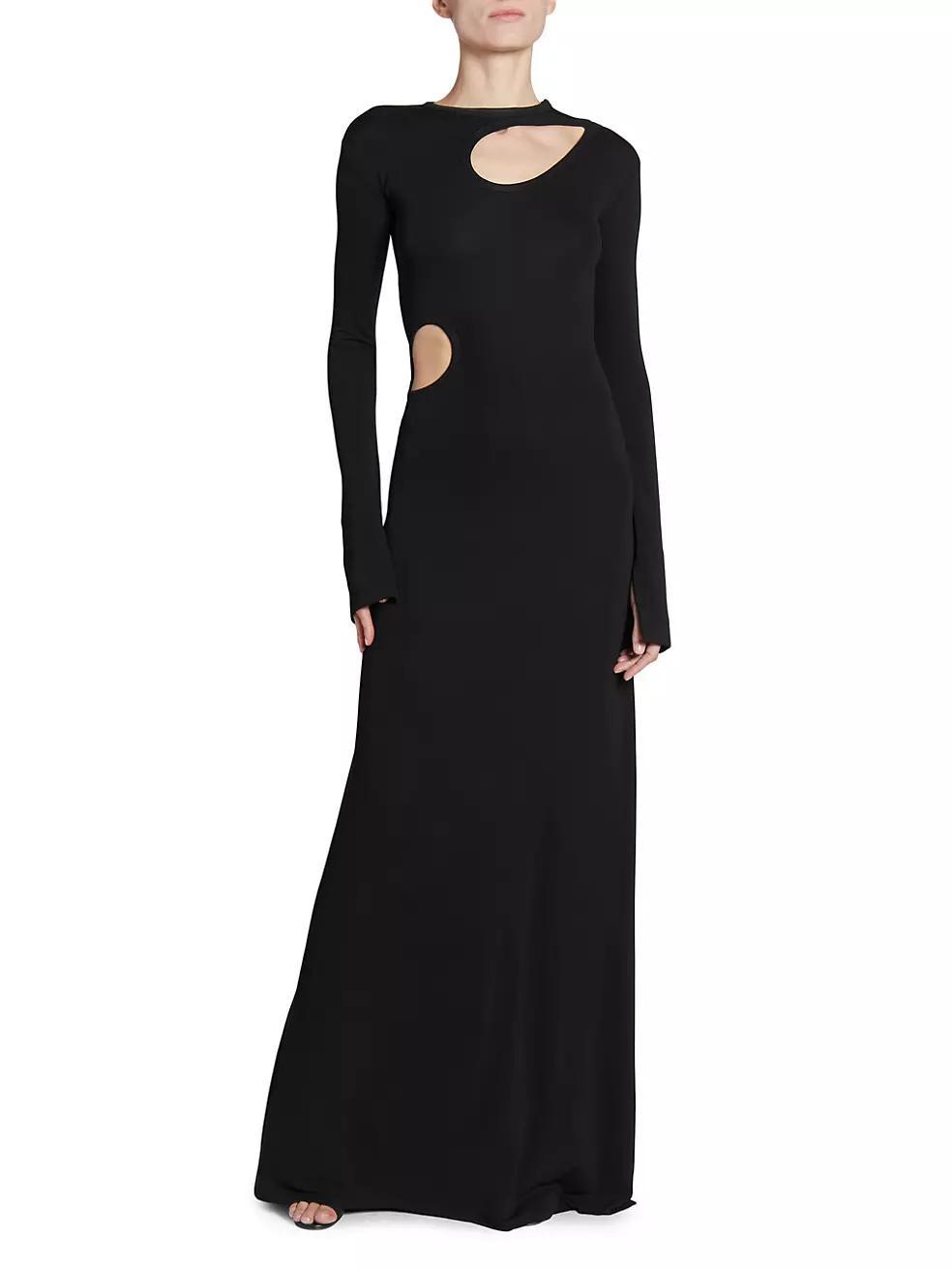 Jersey Cut-Out Maxi Dress Product Image