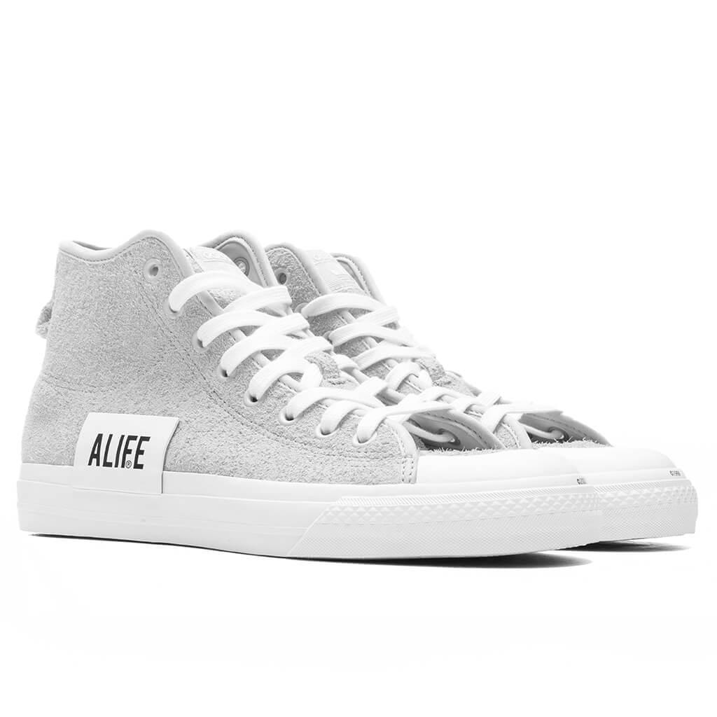 Adidas Originals x Alife Nizza Hi - Cream White/Off White Male Product Image