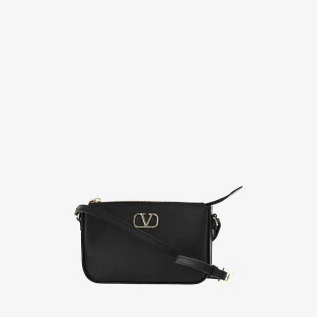 VALENTINO GARAVANI V-logo Signature Mini Shoulder Bag In Black Product Image