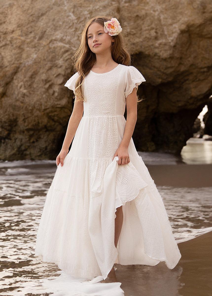 Yanet Dress in White Product Image