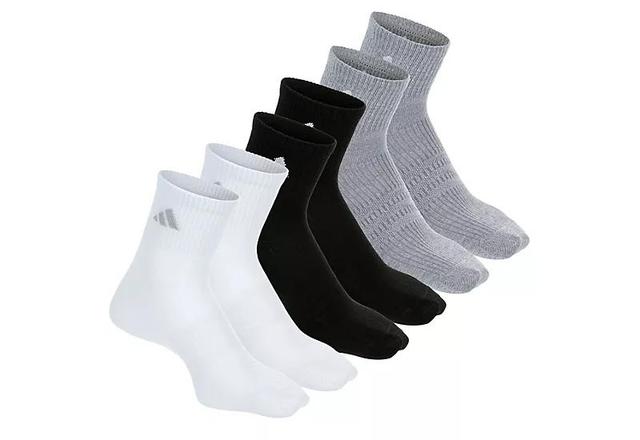 Adidas Womens Superlite Quarter Socks 6 Pairs Product Image