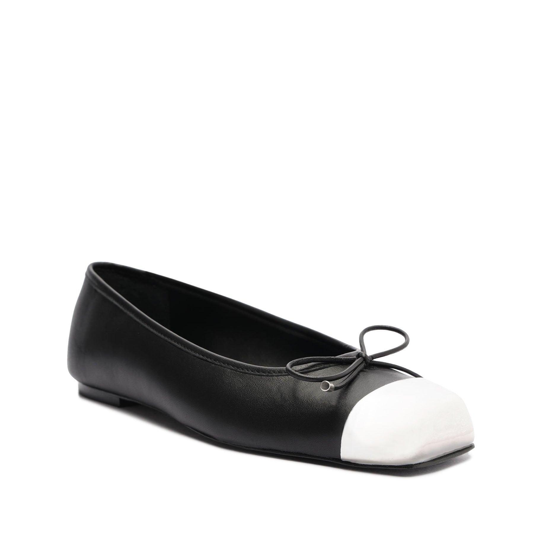 Sae Cap Toe Leather Flat Female Product Image