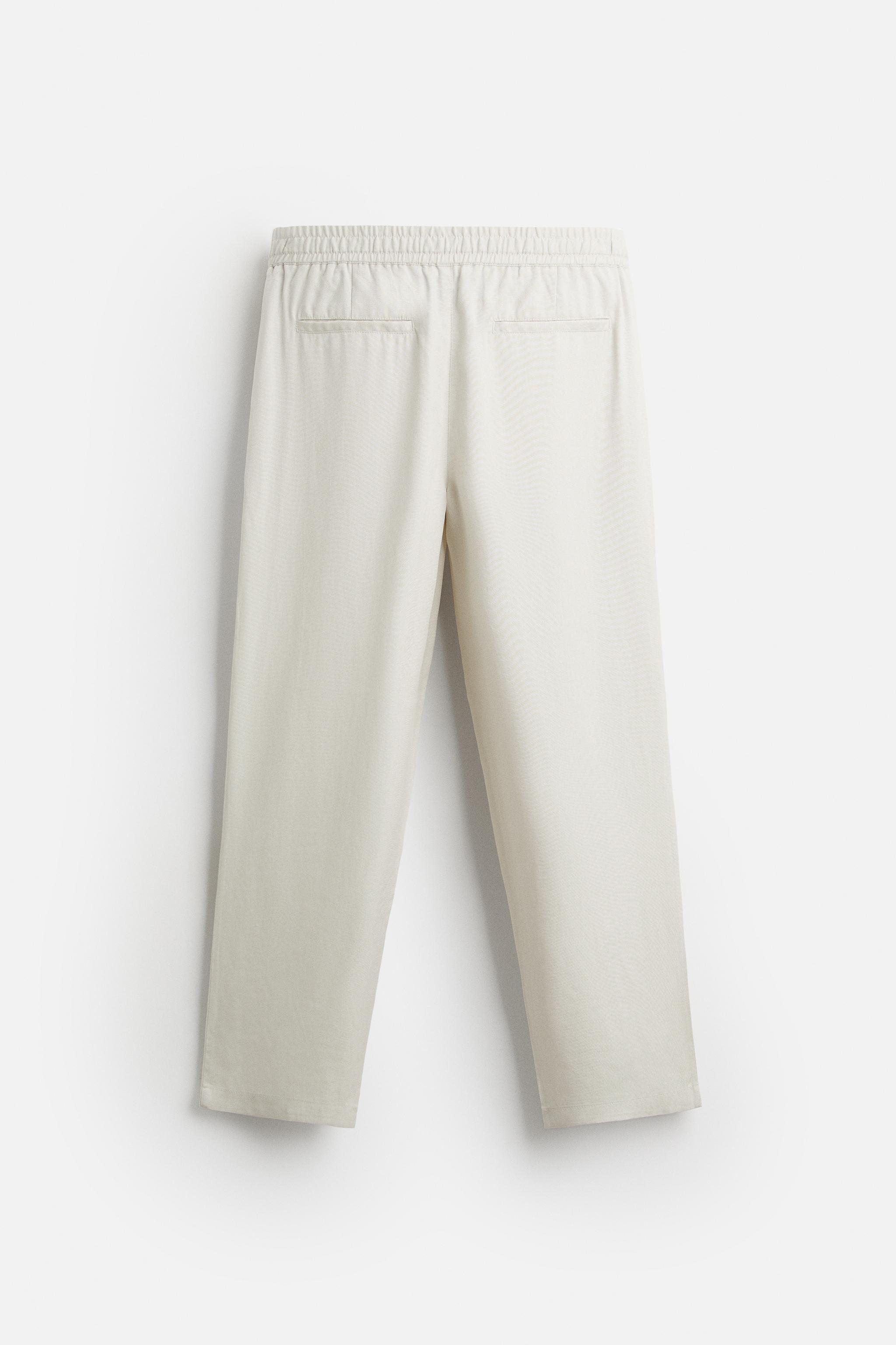 LYOCELL JOGGER WAIST PANTS Product Image