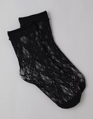 AE Stretchy Lace Boyfriend Socks Product Image