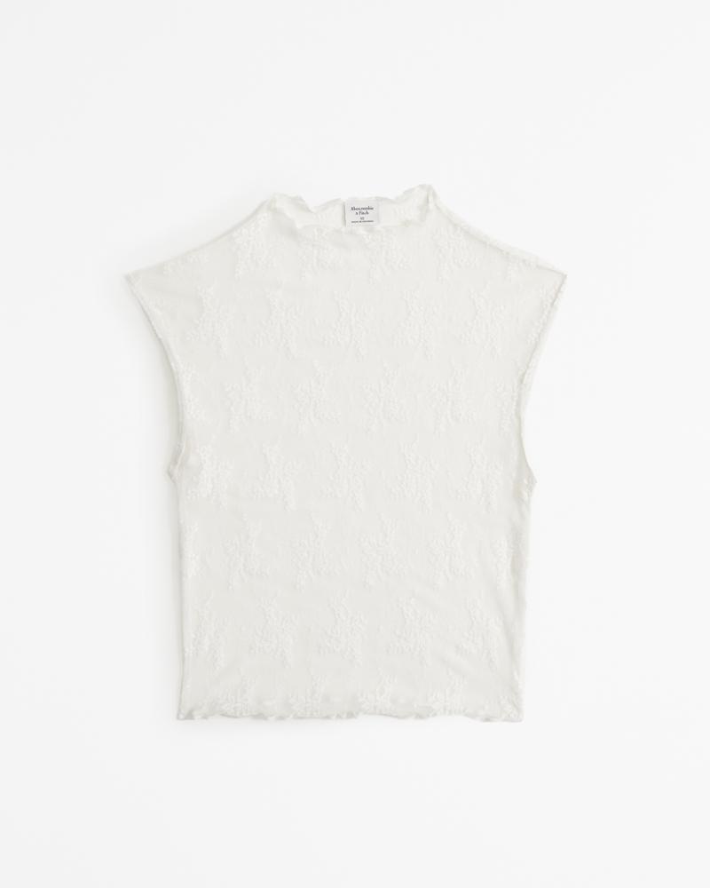 The A&F Paloma Mesh Top Product Image