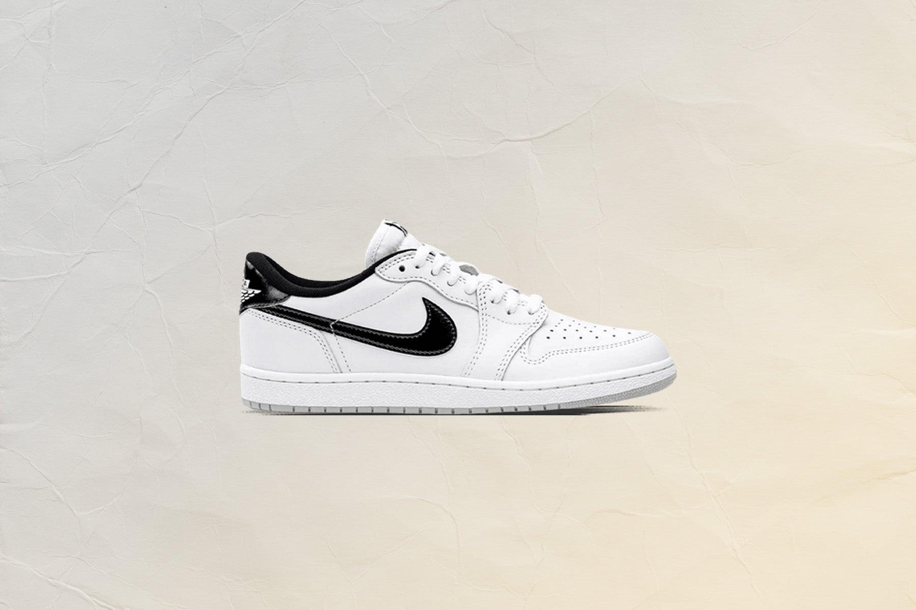 Air Jordan 1 Low 85 - White/Black/Neutral Grey Male Product Image