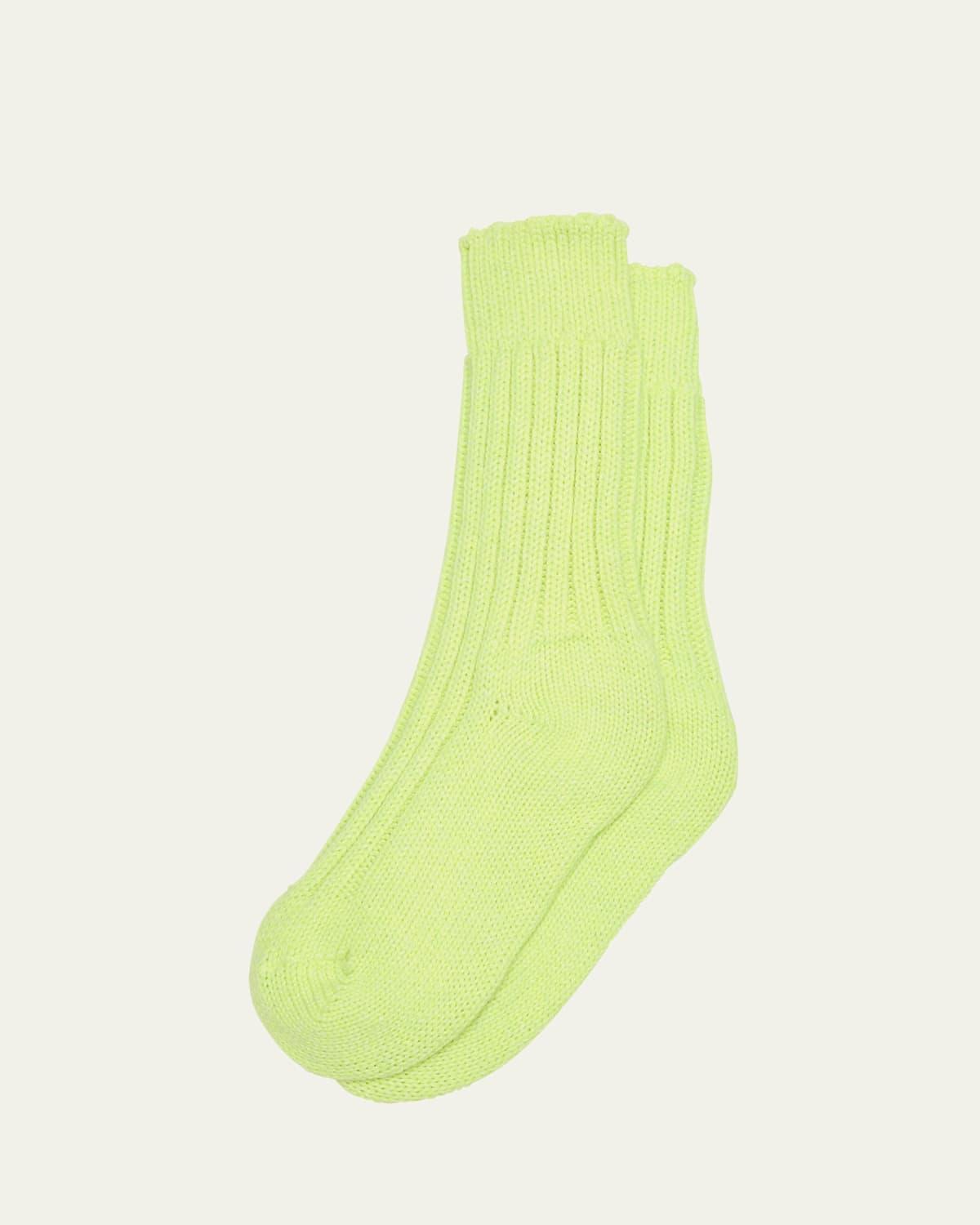 Mens Yosemite Cashmere Crew Socks Product Image