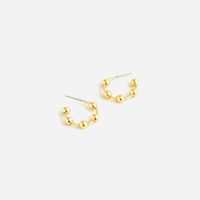 Beaded hoop earrings Product Image