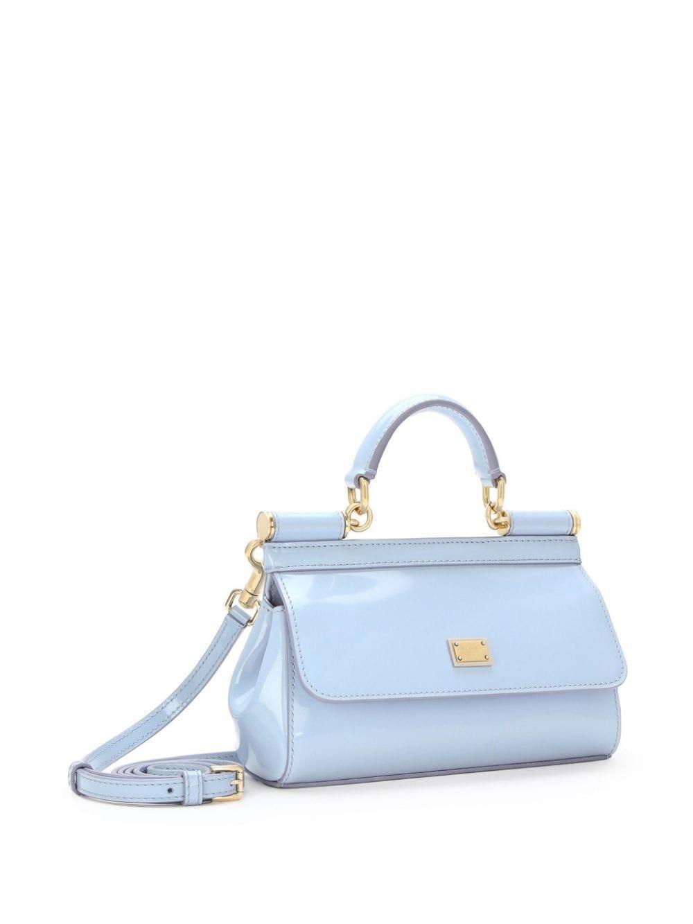 DOLCE & GABBANA Small Sicily Bag In Light Blue Product Image