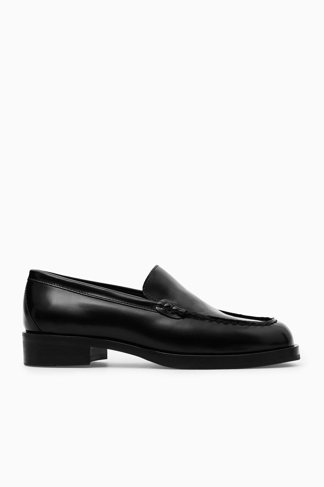 CLEAN LEATHER LOAFERS Product Image