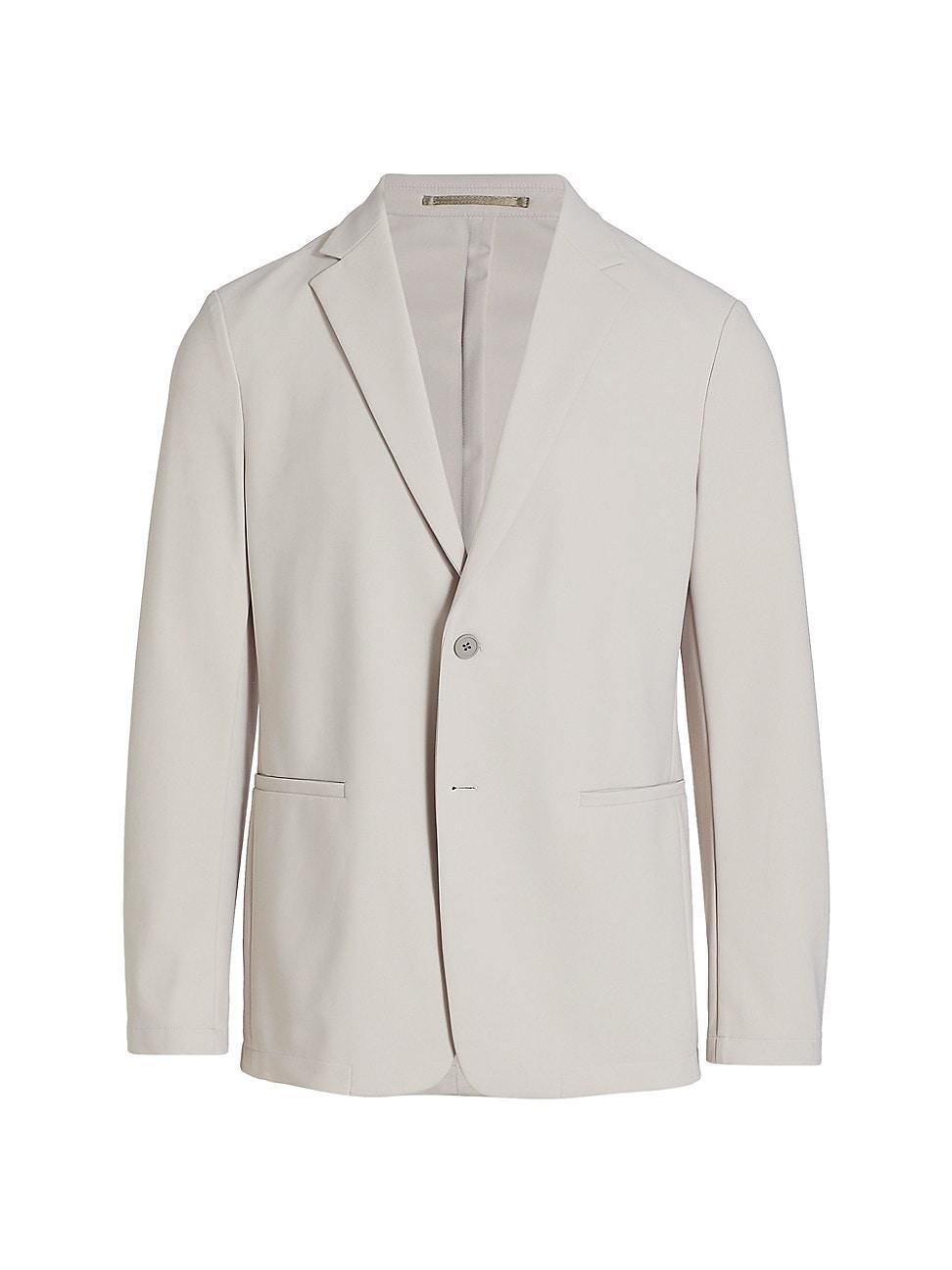 Theory Clinton Blazer in Precision Ponte  - LIGHT MINK - male - Size: 38 Product Image