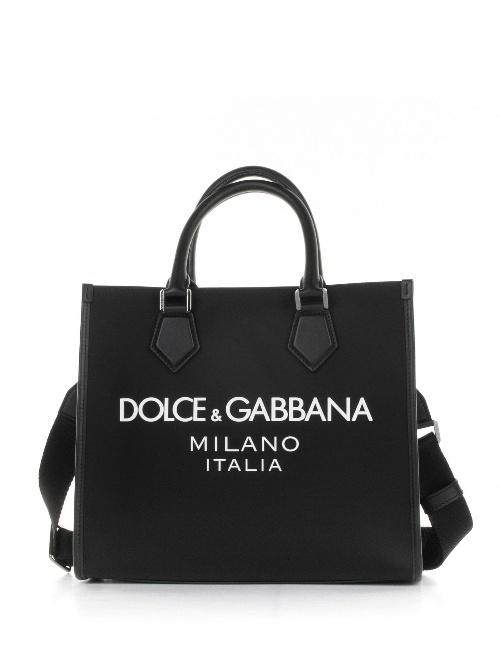 Tote Bag In Nero Nero Product Image