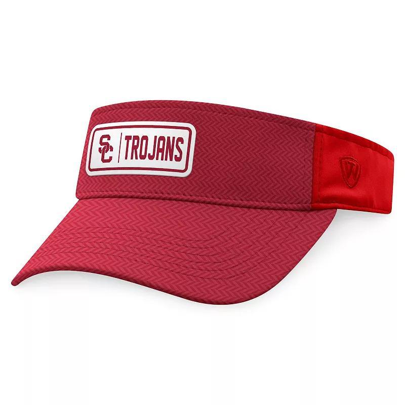 Mens Top of the World Cardinal Usc Trojans Sunrise Adjustable Visor Product Image