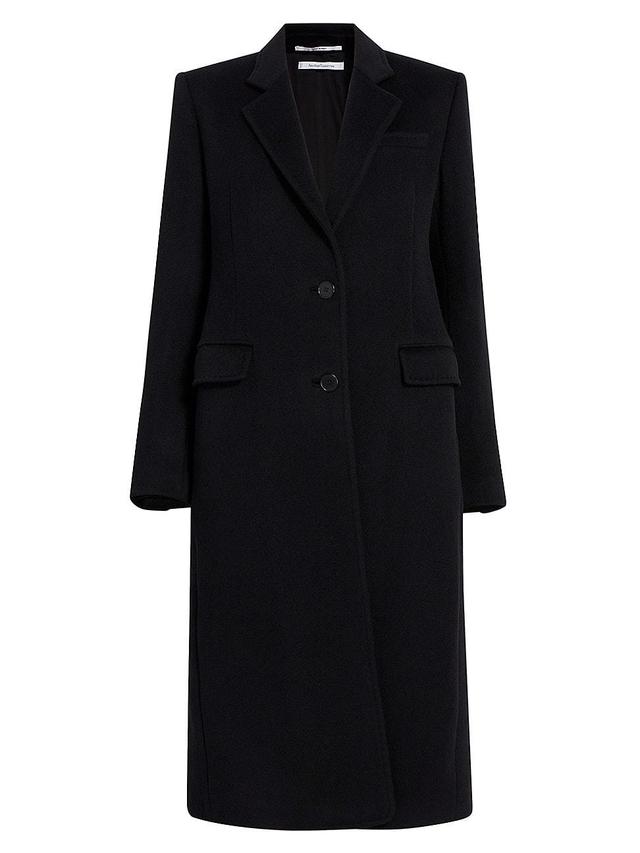 Cashmere Blend Tailored Peacoat Product Image