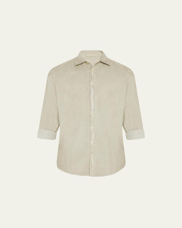 Mens Genova Corduroy Button-Front Shirt Product Image