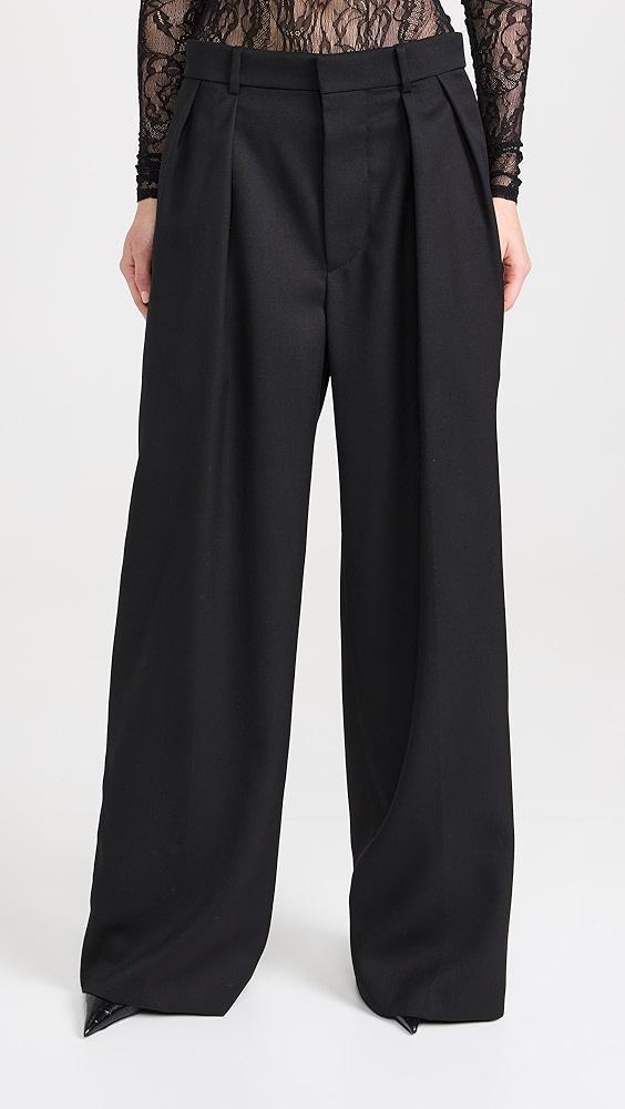 WARDROBE.NYC Low Rise Tuxedo Trouser | Shopbop Product Image