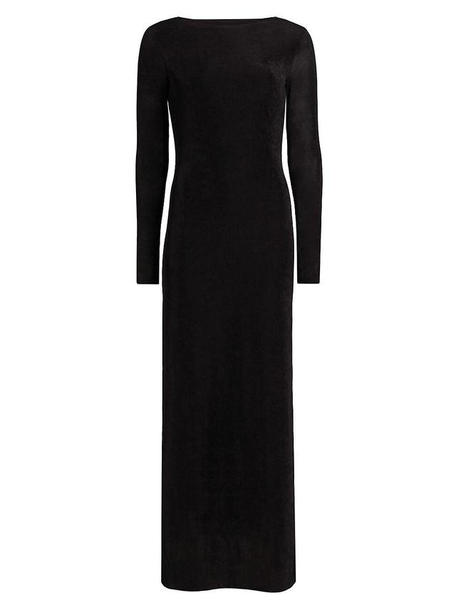 Womens Luna Long-Sleeve Maxi Dress Product Image