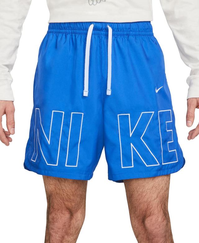 Nike Mens Sportswear Woven Flow Shorts - Game Royal Product Image