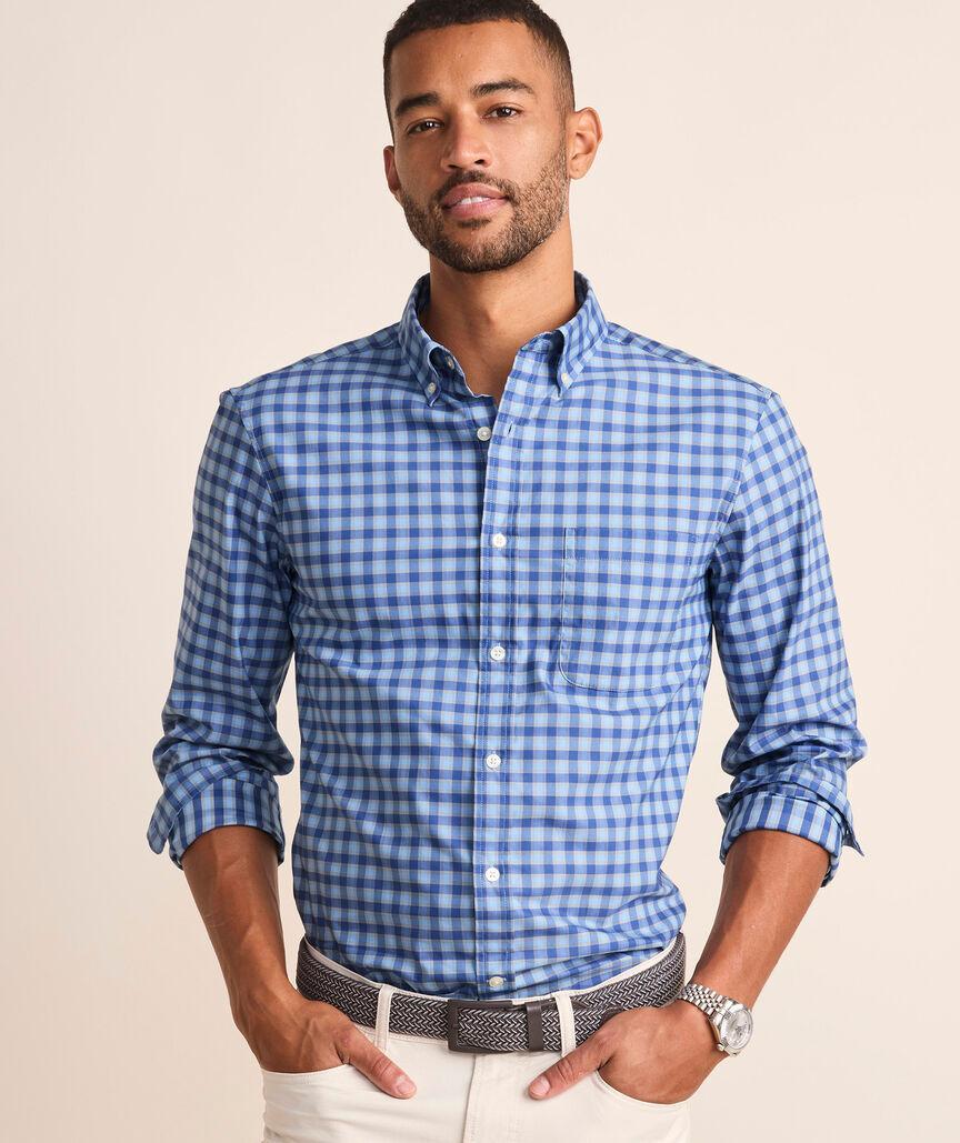 On-The-Go brrrº Plaid Shirt Product Image