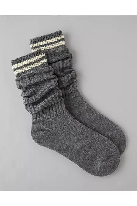 AE Varsity Stripe Slouchy Socks Women's Product Image