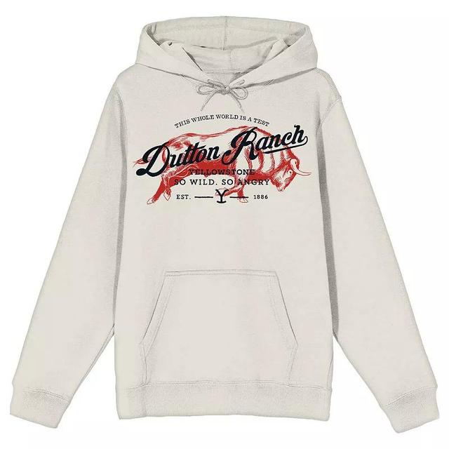 Mens Yellowstone Dutton Ranch Art Hoodie Product Image