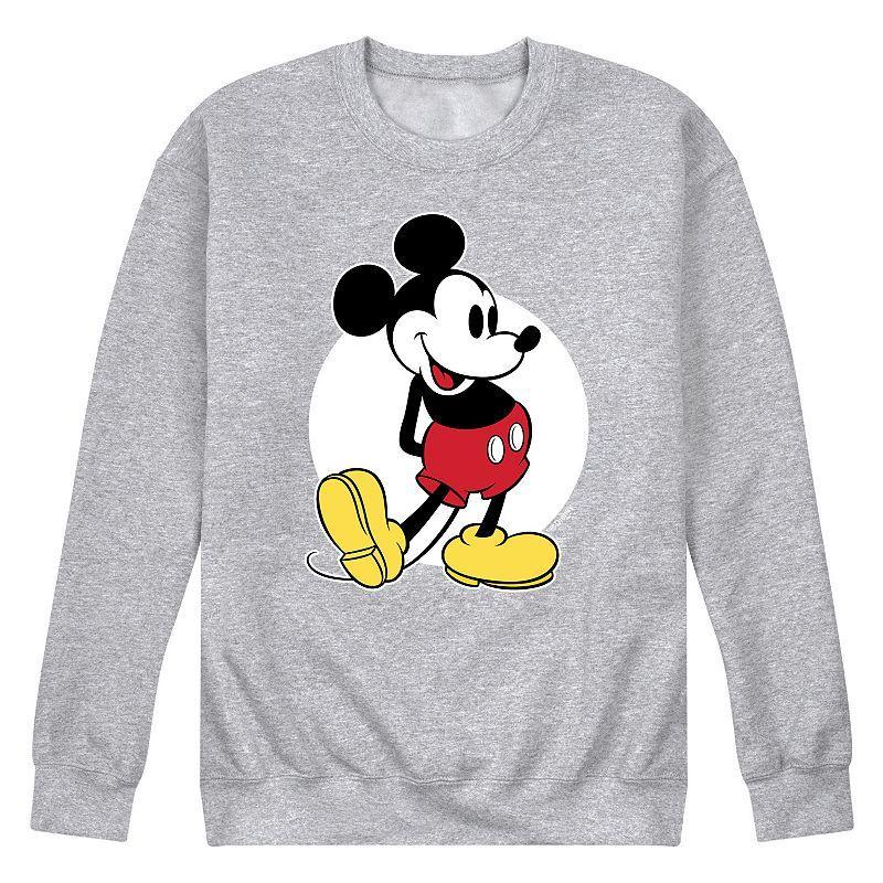 Disneys Mickey Mouse Mens Classic Fleece Sweatshirt Product Image