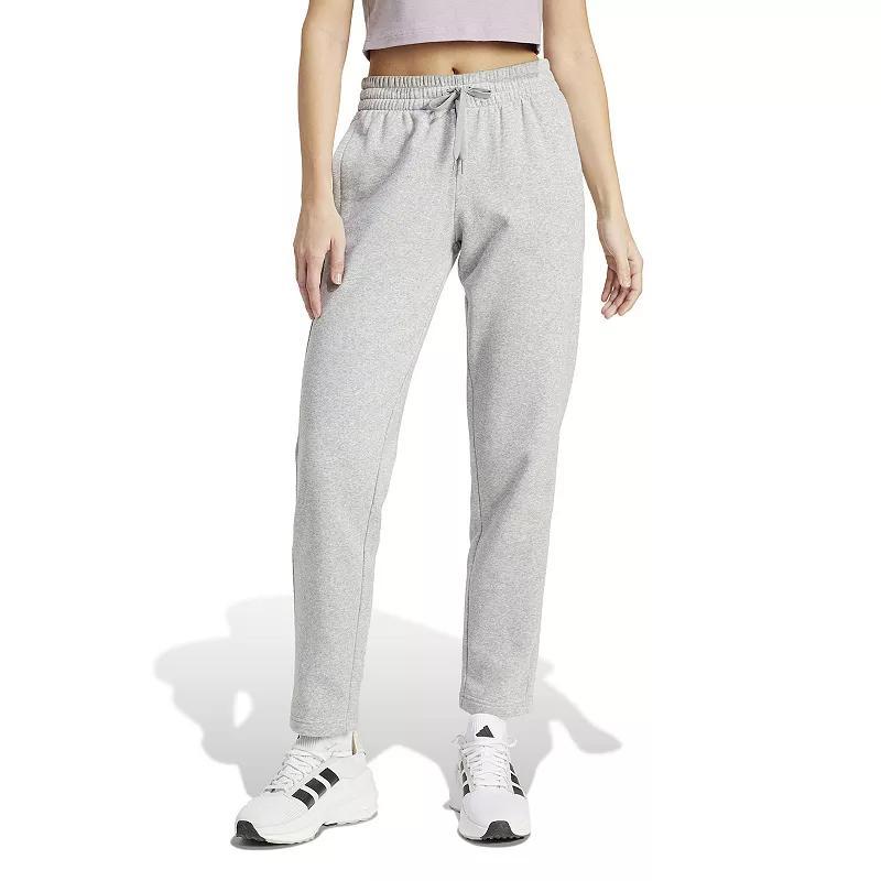 Womens adidas Essentials Small Logo Feel Cozy Open Hem Pants Product Image