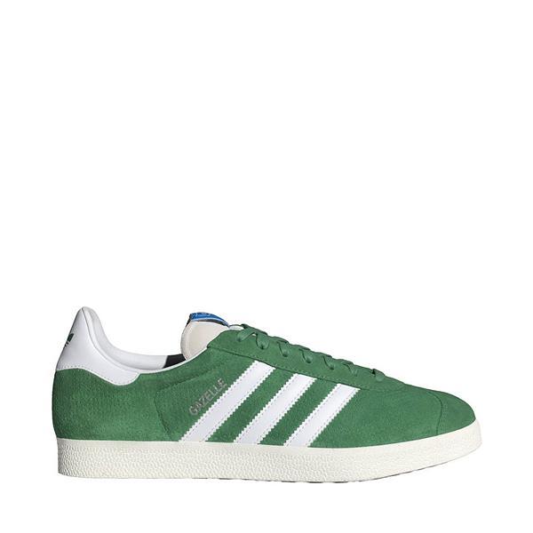 adidas Originals Mens adidas Originals Gazelle - Mens Training Shoes White/Preloved Green/White Product Image