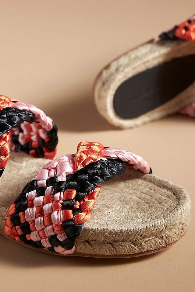 Marea New York Braided Satin Espadrilles Product Image